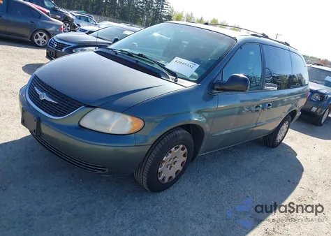 2002 Chrysler Town & Country Lx z USA, uszkodzony, nr VIN 2C4GP44312R747072